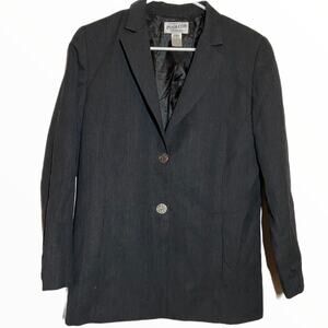 Pendleton Wool Blazer Suit Sports Coat 100% Virgin Wool Gray 10 Medium